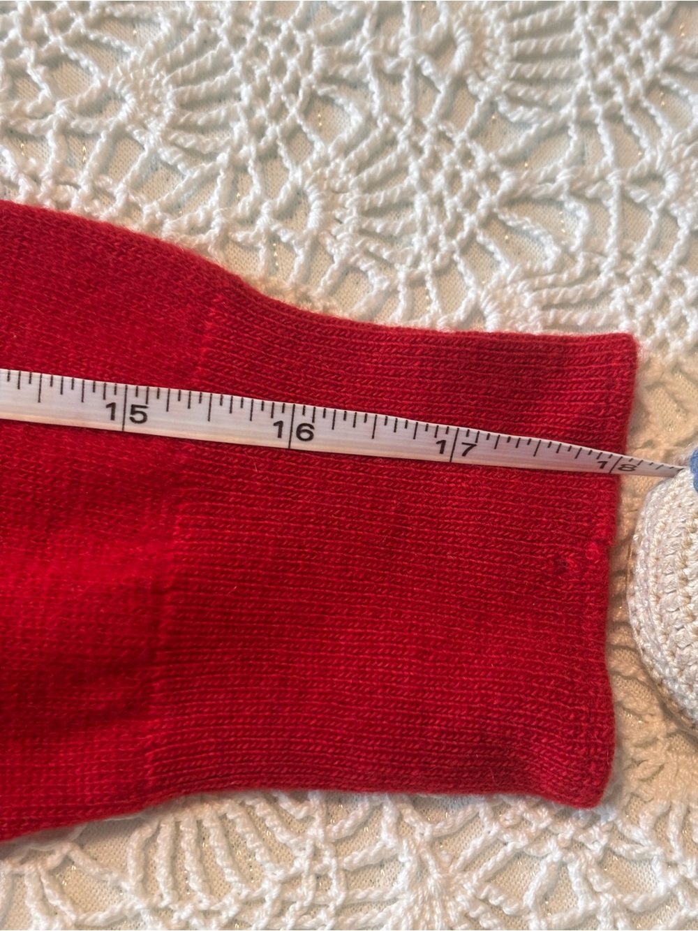 VINTAGE PRINGLE OF SCOTLAND 100% CASHMERE RED CARDIGAN 1940’s - Picture 12 of 13